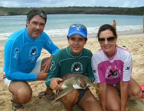 Celebridades chegam mais para conhecer Projeto em Noronha e outras bases